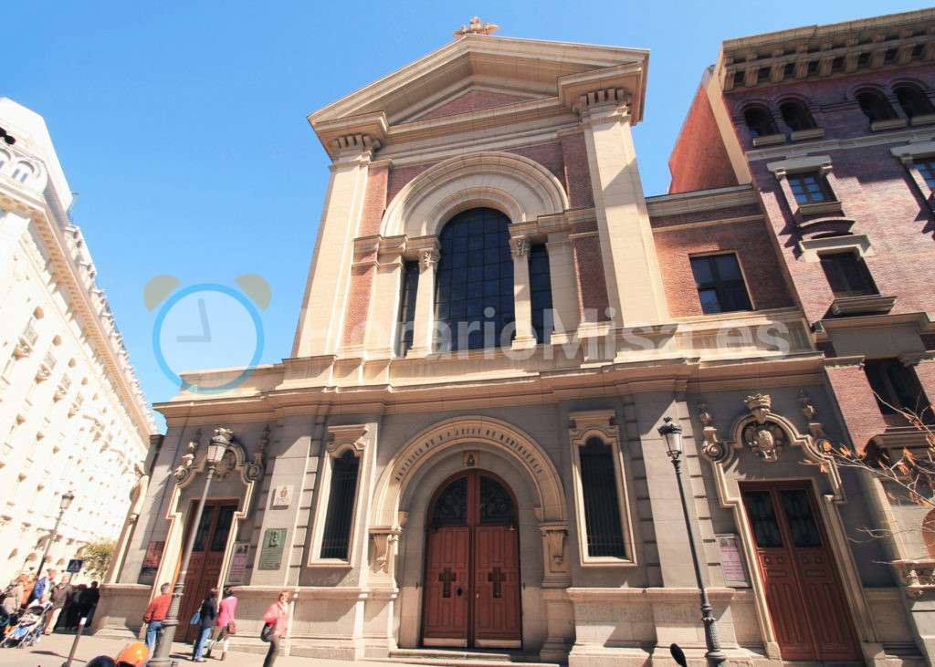 Fachada Basílica de Jesús de Medinaceli Madrid Centro